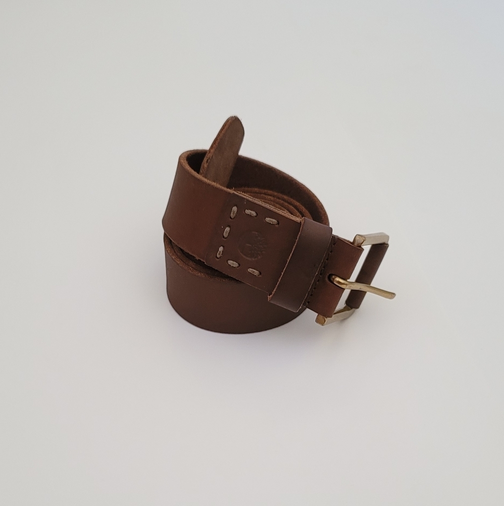 *Timberland* mens leather belt